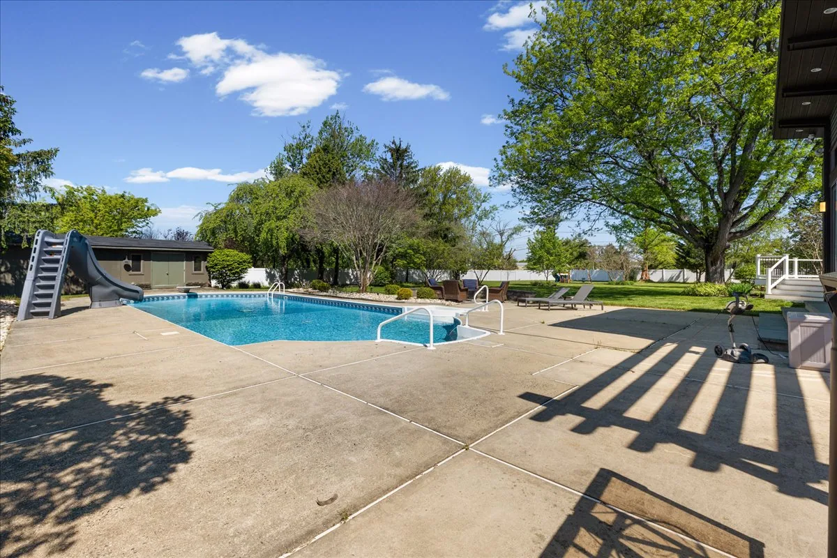 Heated Pool & Stone Patio