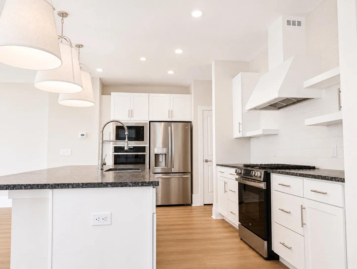 Island Kitchen with Double Oven