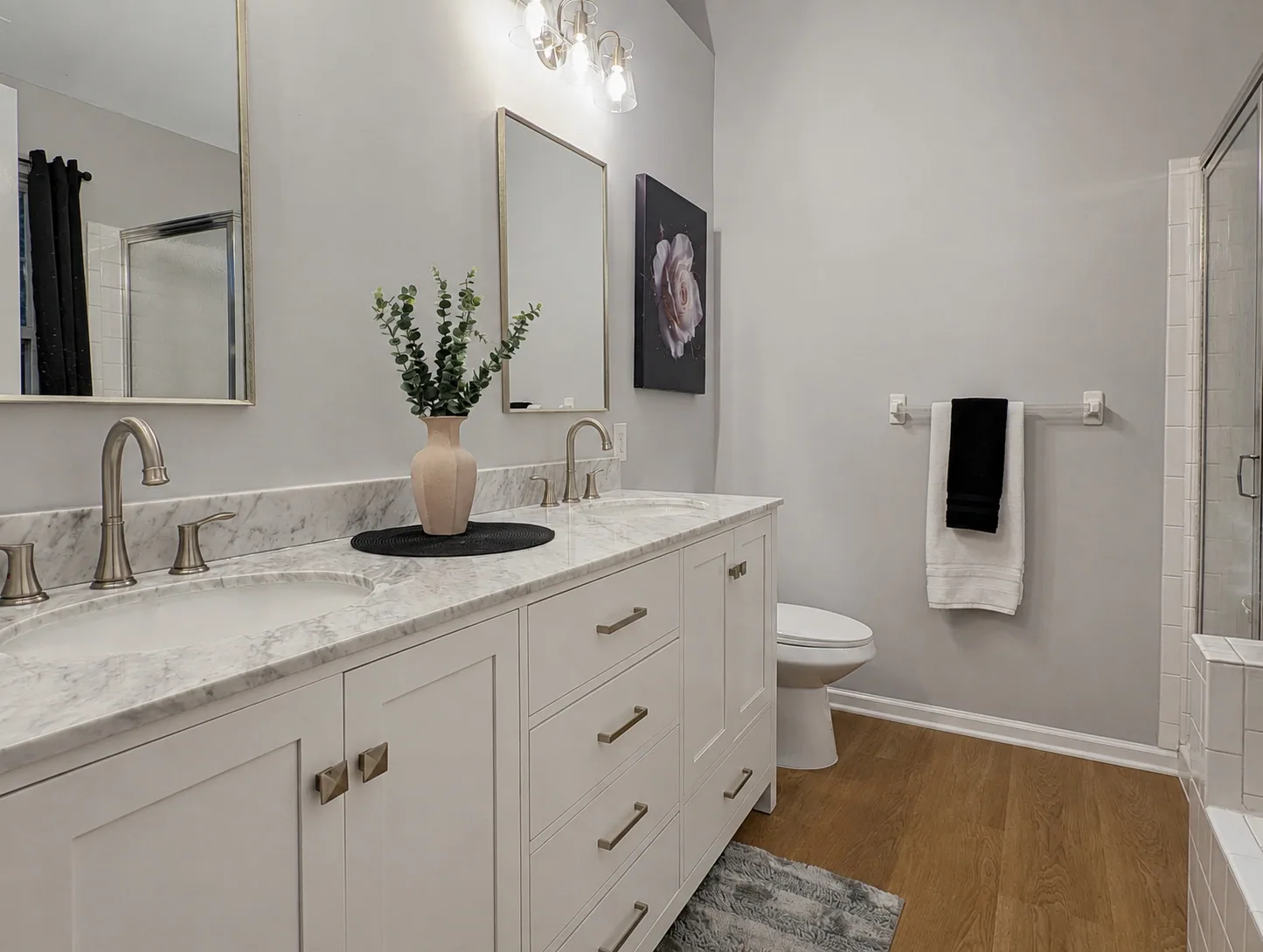 Primary Bath, New Vanity