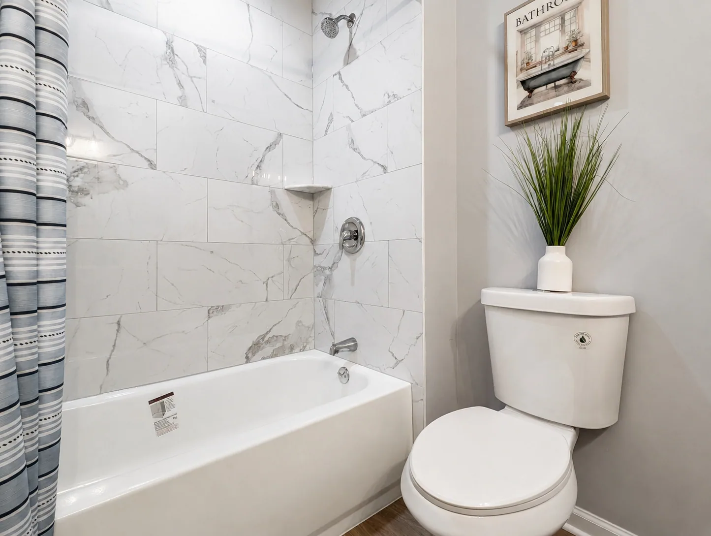 Brand-New Hall Bath
