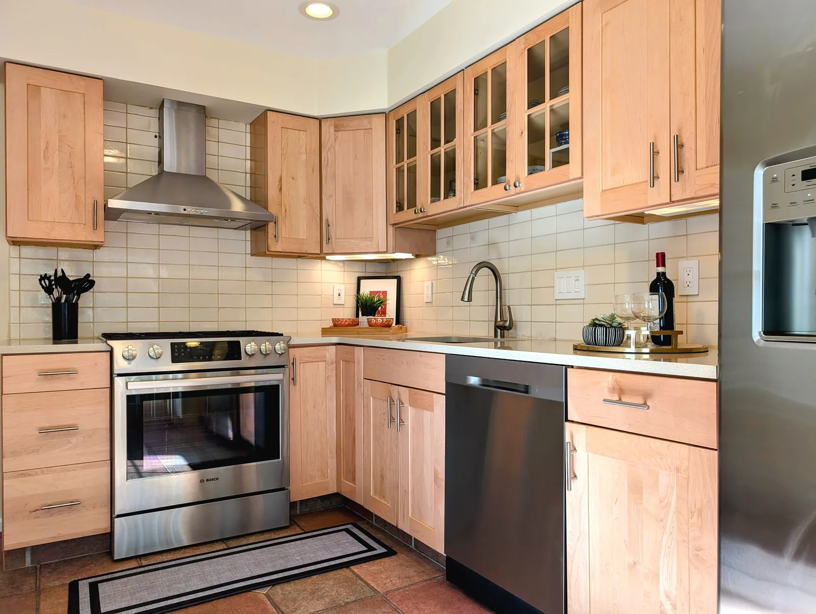 Renovated Maple Kitchen