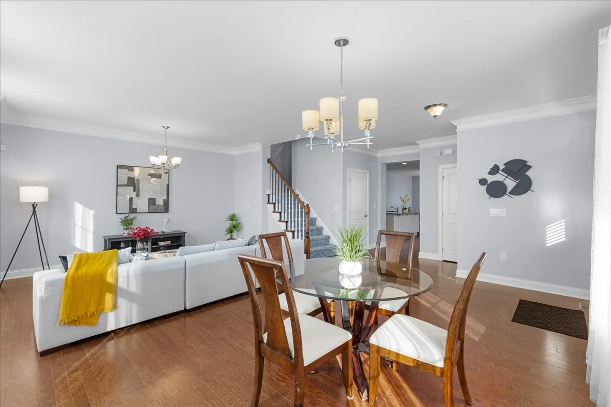 Open Living & Dining