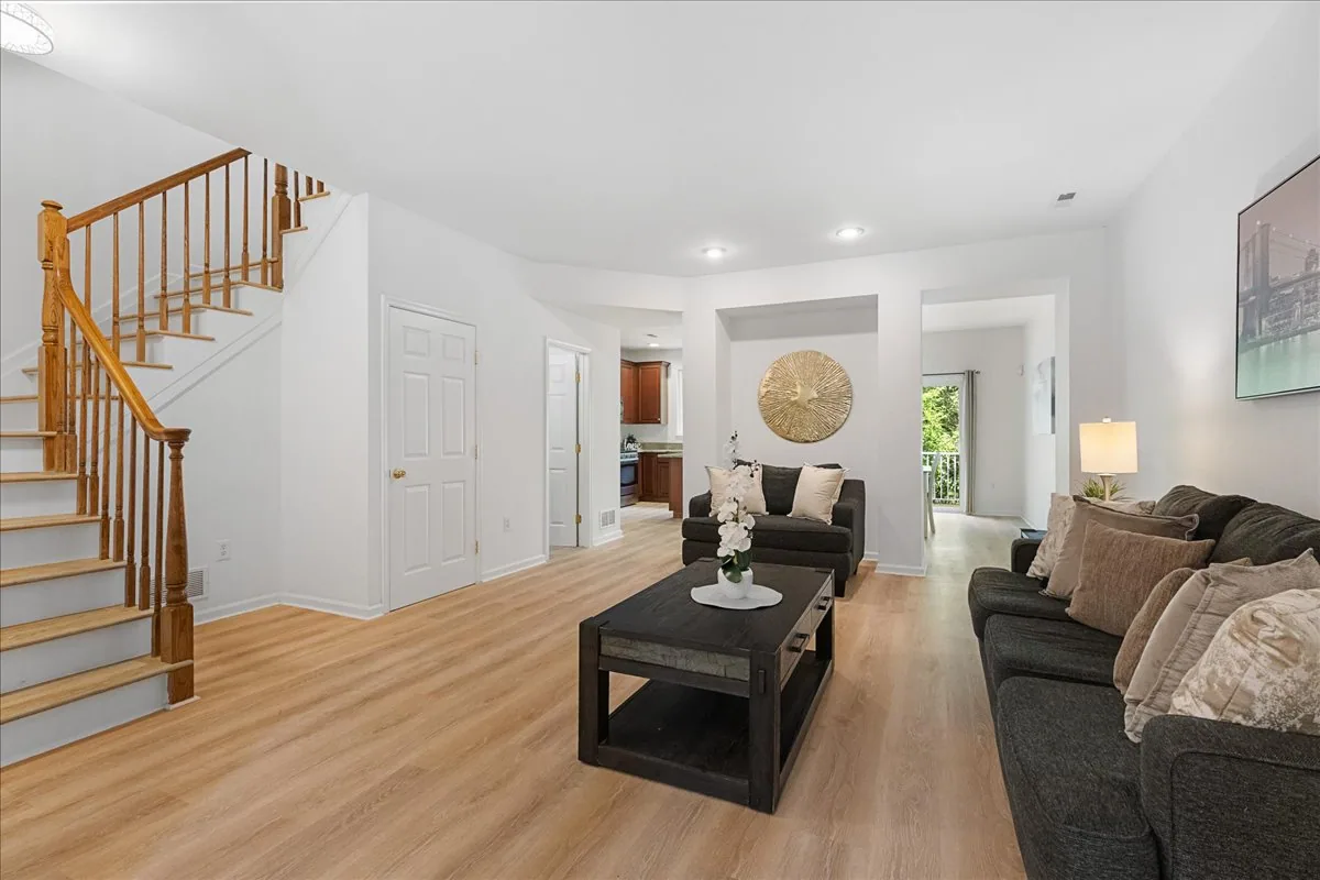Open Living and Dining