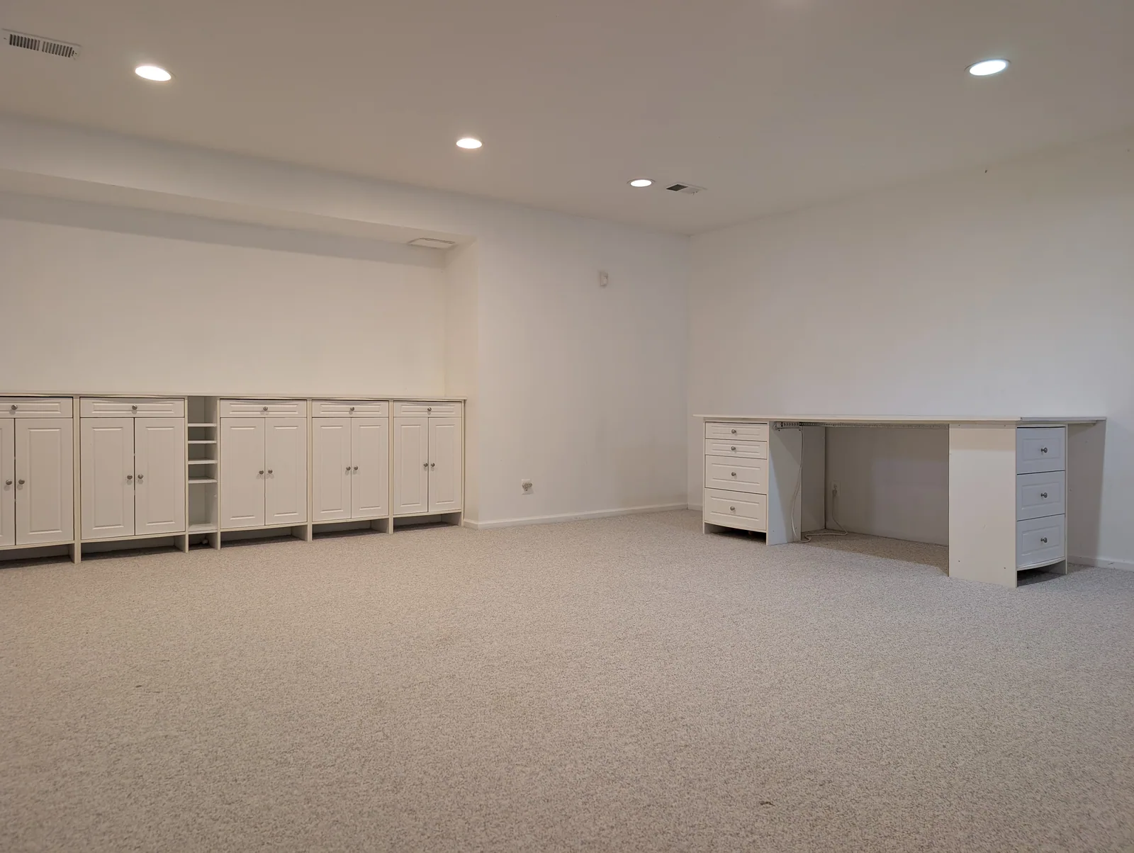 Finished Basement + Office
