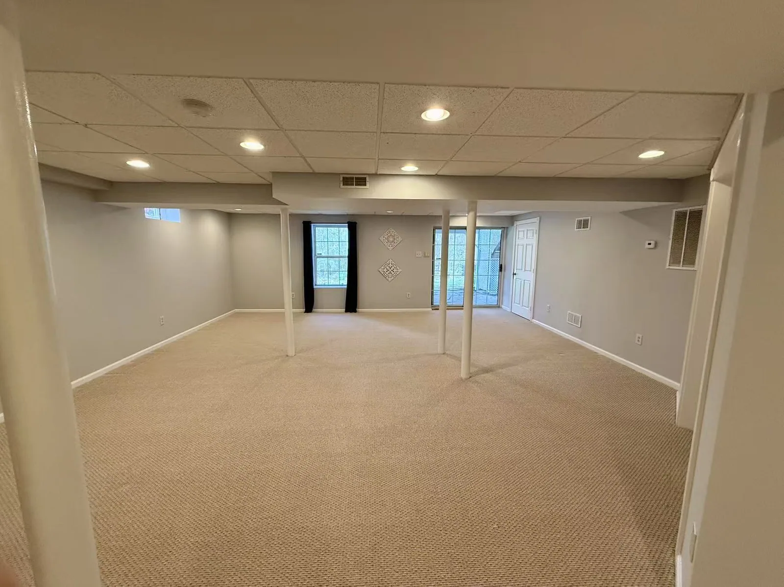 Finished Walkout Lower Level